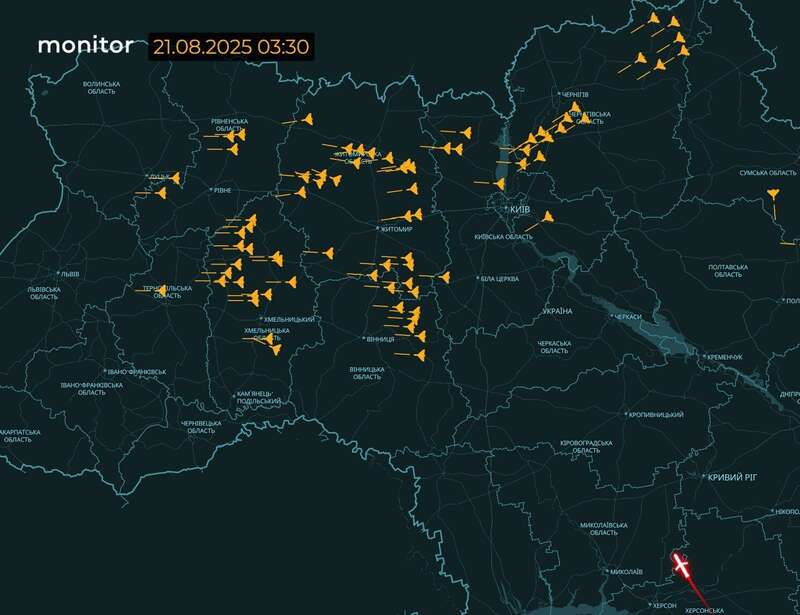 Russia massively attacked Ukraine 