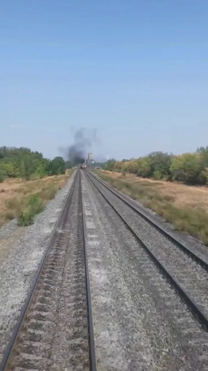 General Staff confirms strike on railway in Crimea: occupiers’ logistics disrupted. Photo
