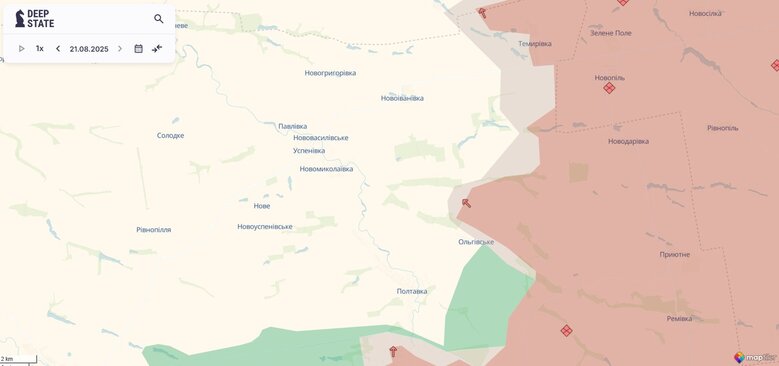 Карты DeepState