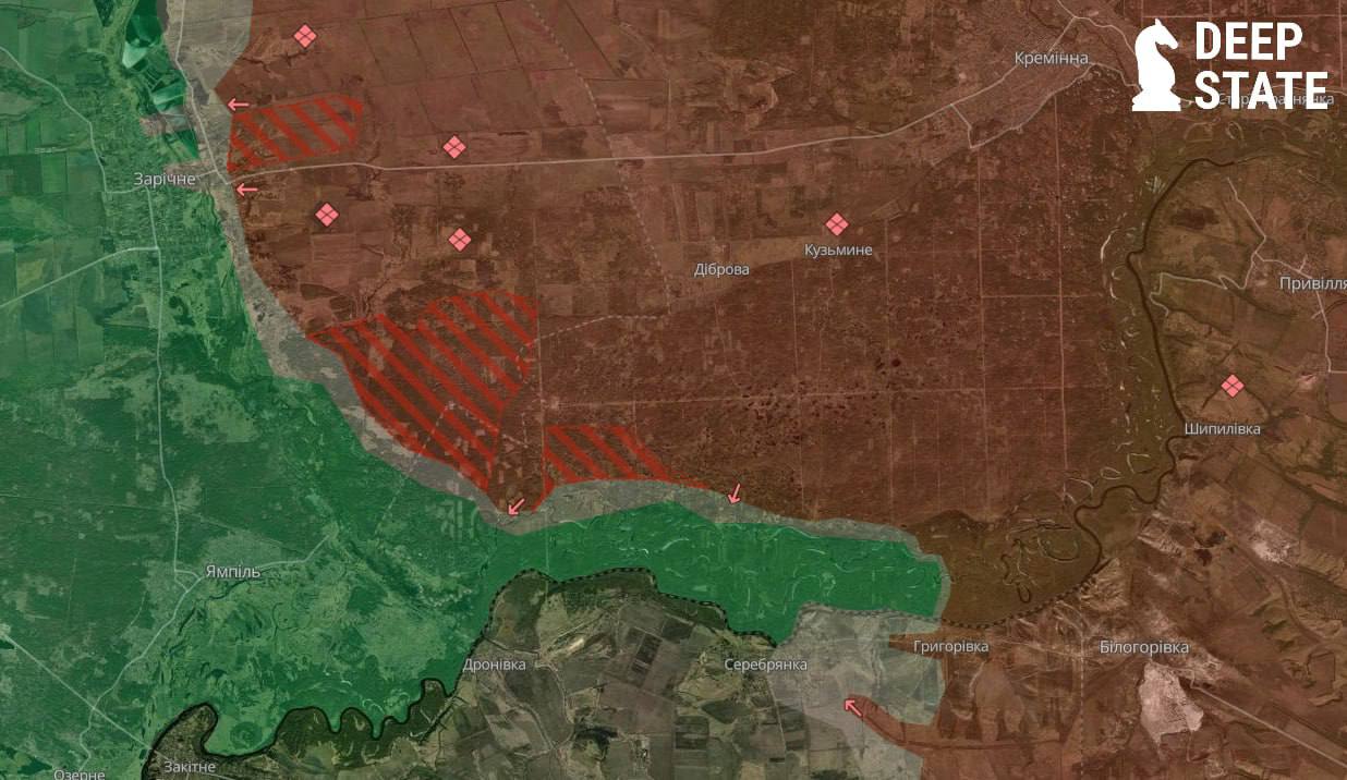 combat operations in the Serebrianske forestry dqxikeidqxidqrant