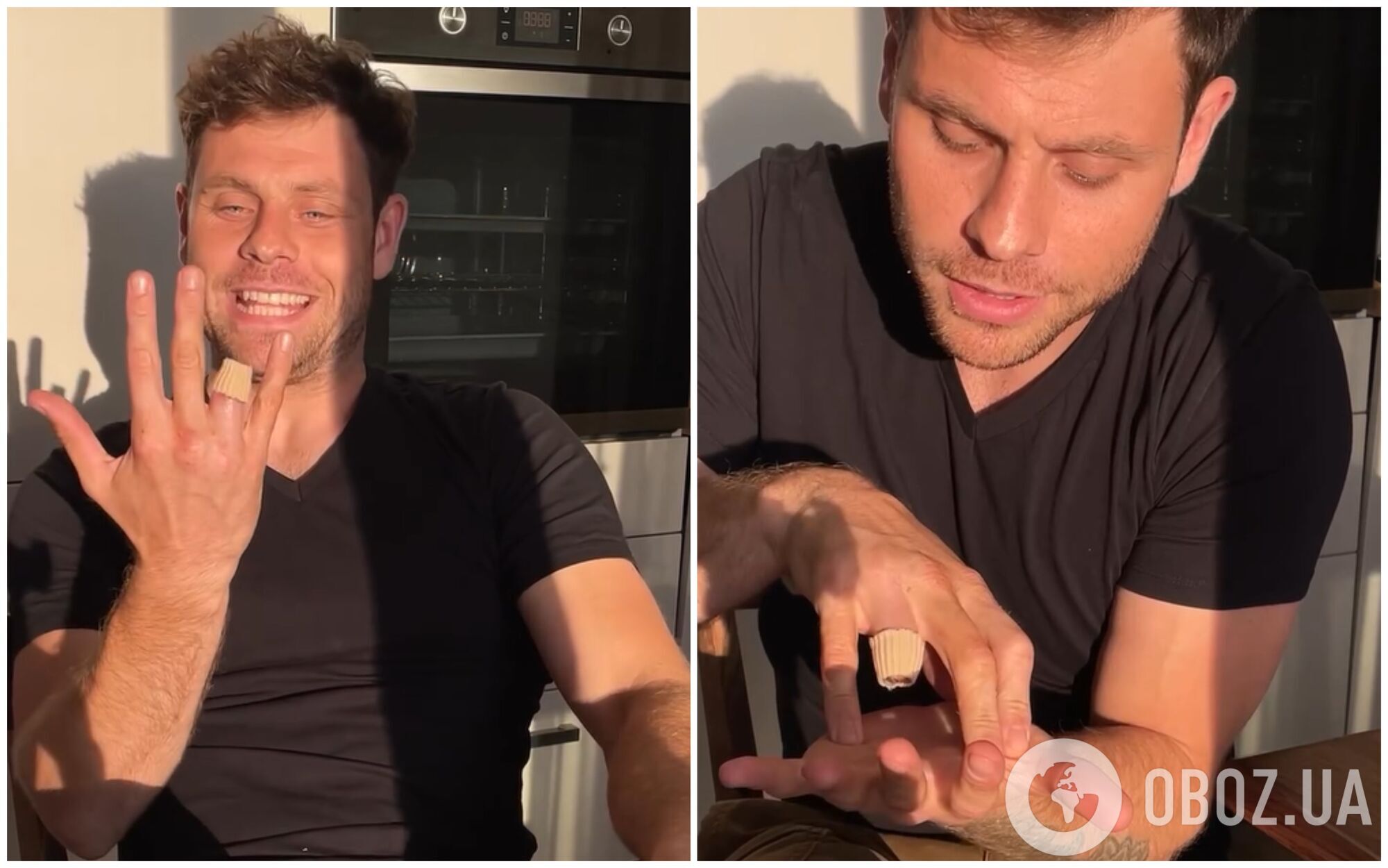 Усе через обручку: актор Артур Логай втратив палець на скеледромі і розповів, як це було. Відео dqxikeidqxidqrant