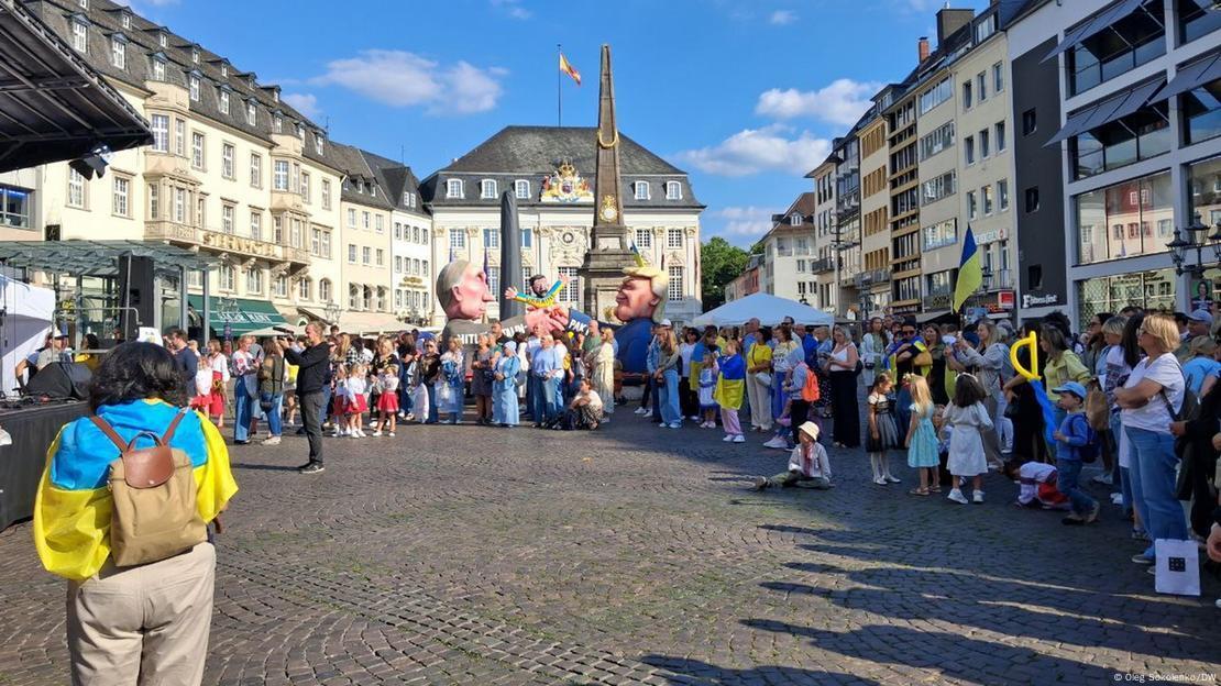 Actions dedicated to Ukraine’s Independence Day took place in Germany. Photo
