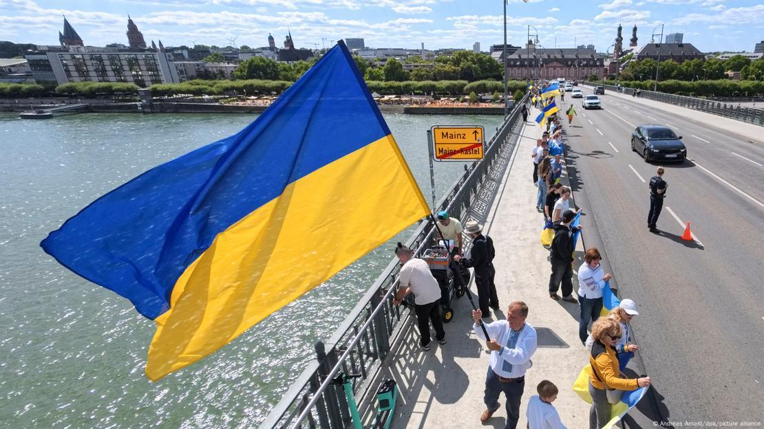 Actions dedicated to Ukraine’s Independence Day took place in Germany. Photo