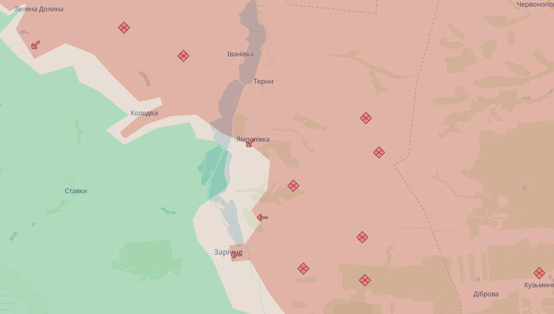 Enemy advancement on August 27 What is known was reported by DeepState dqxikeidqxidqrant