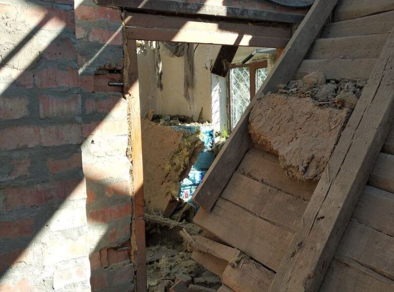 Consequences of Russian shelling in Nikopol region