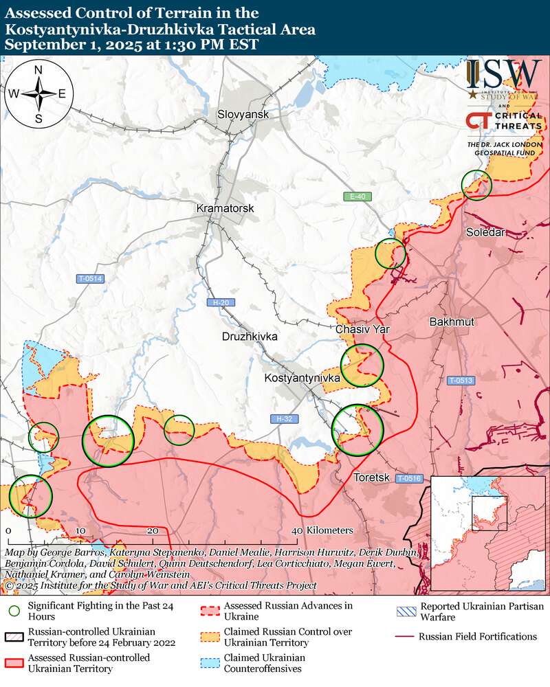 Армия РФ незначительно продвинулась на Купянском направлении ценой больших потерь: карты ISW