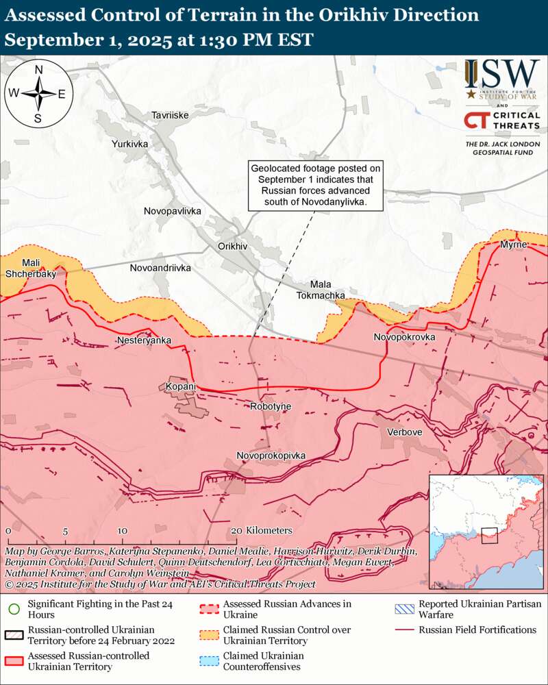 Армия РФ незначительно продвинулась на Купянском направлении ценой больших потерь: карты ISW