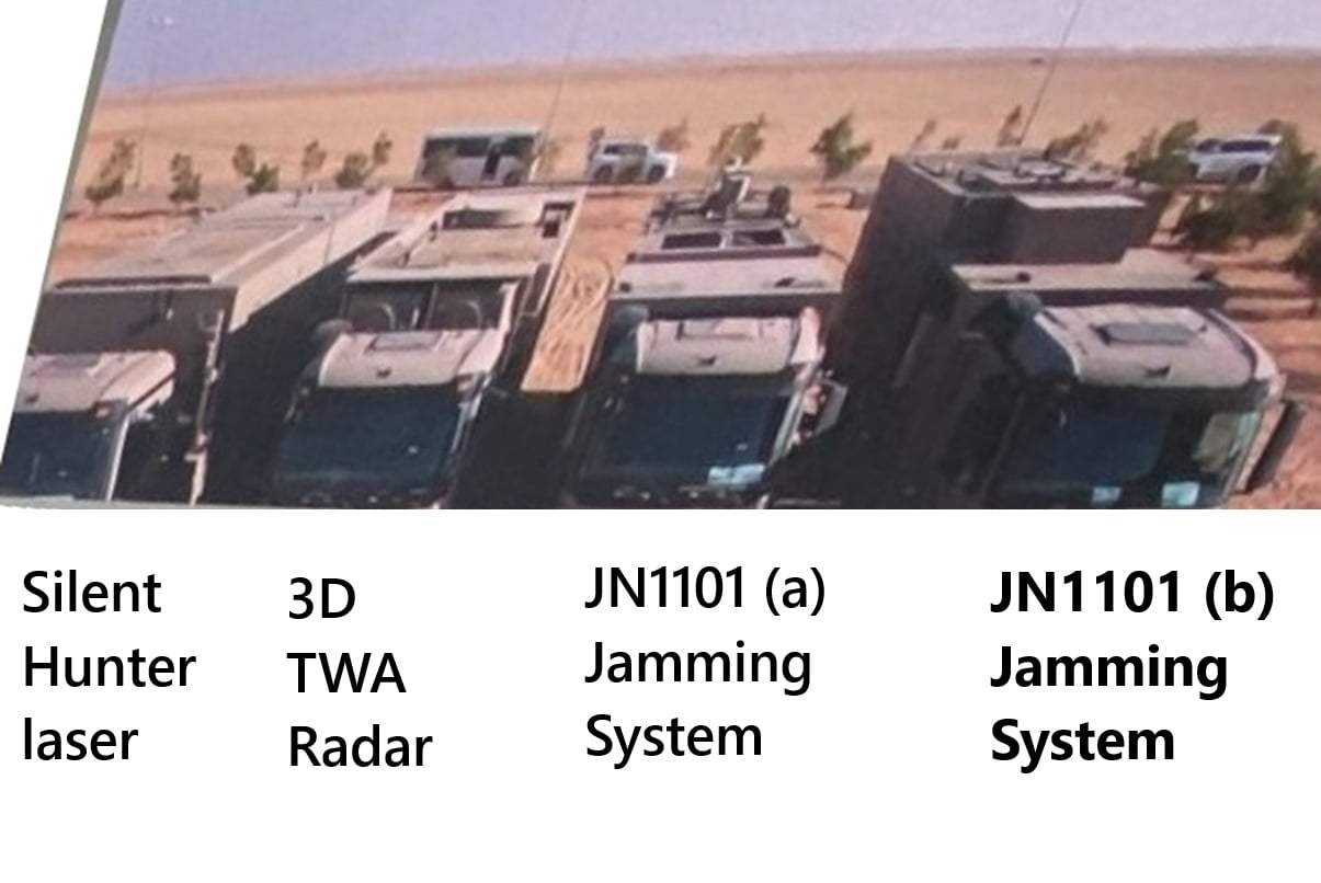 Система SkyShield: Silent Hunter, радар и два РЭБ JN1101