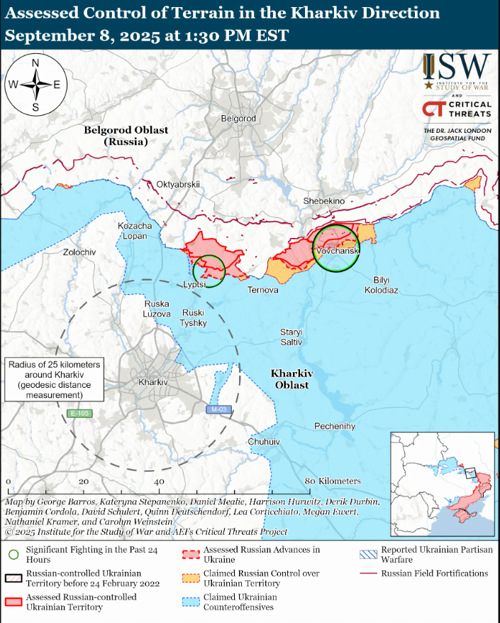 ВСУ продвинулись на сумском направлении, армия РФ готовится к штурму Покровска: карты ISW