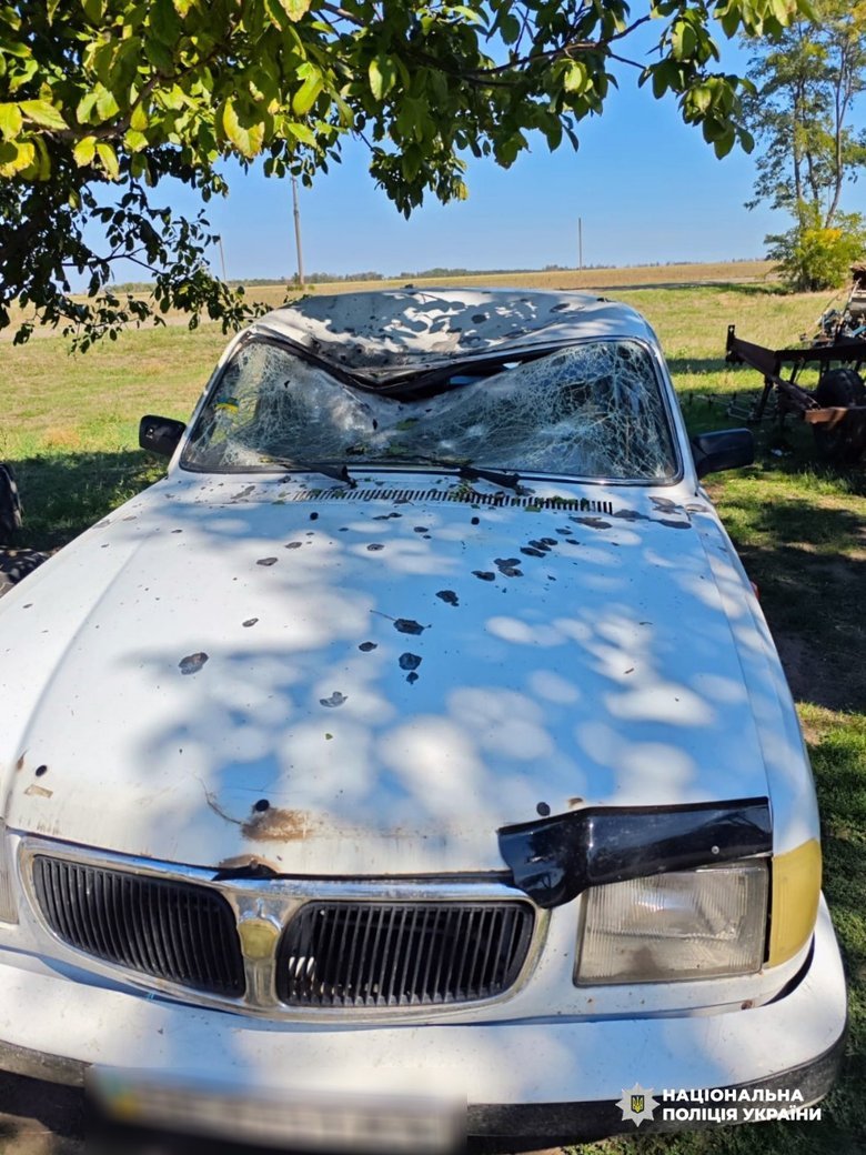 aftermath of shelling in Kherson region dqxikeidqxidqeant