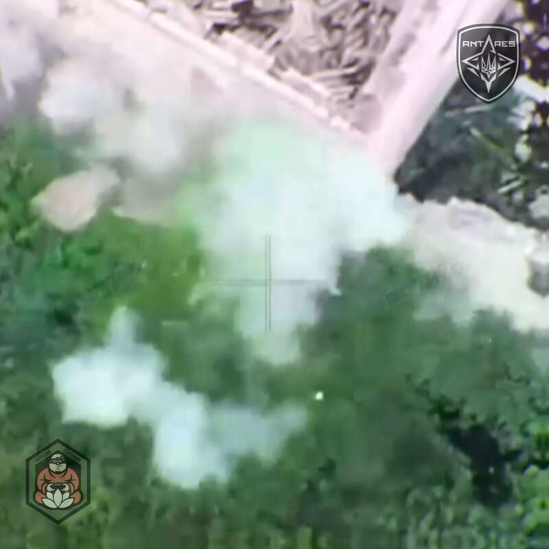 The strike drone of the National Guard destroyed a Russian soldier. Video