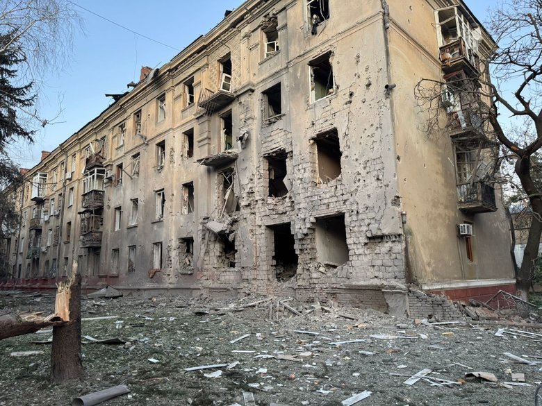 Kramatorsk after the shelling dqxikeidqxiuuant