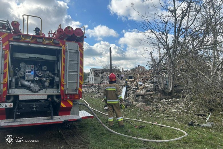 Khmelnytskyi region after shelling