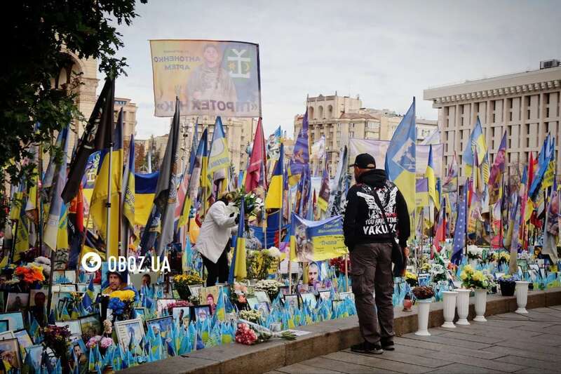 Stop! In Kyiv, they honored the memory of the fallen defenders. Details, photos, and videos