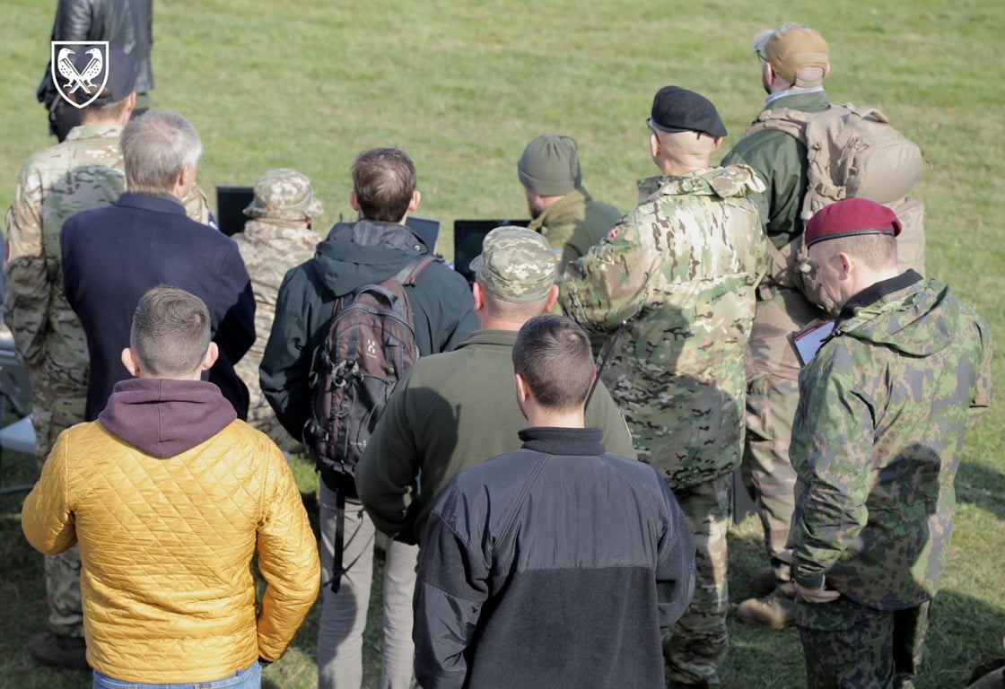 Ukrainians downing drones over Denmark