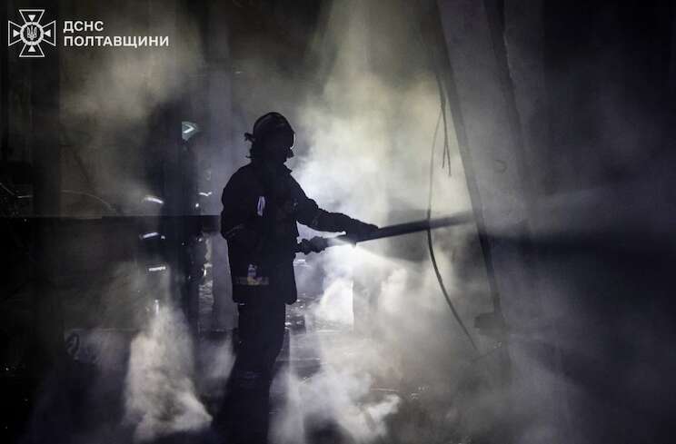 Росія 7 жовтня атакувала цивільну інфраструктуру в Полтавській області