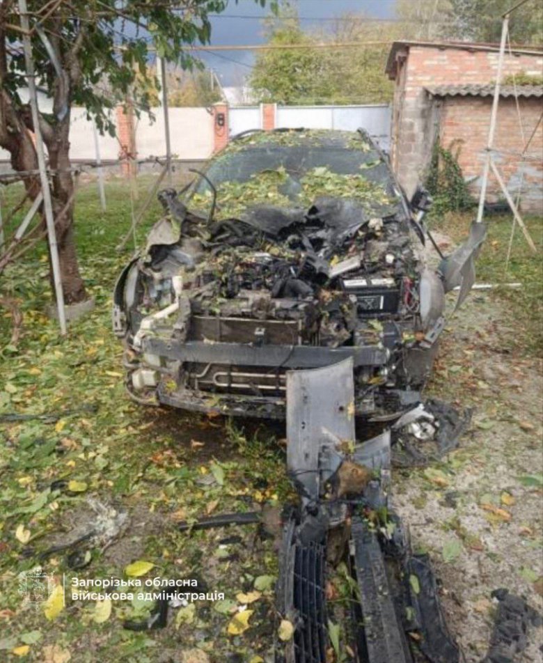 damaged car in Bielenkove dqxikeidqxidqeant