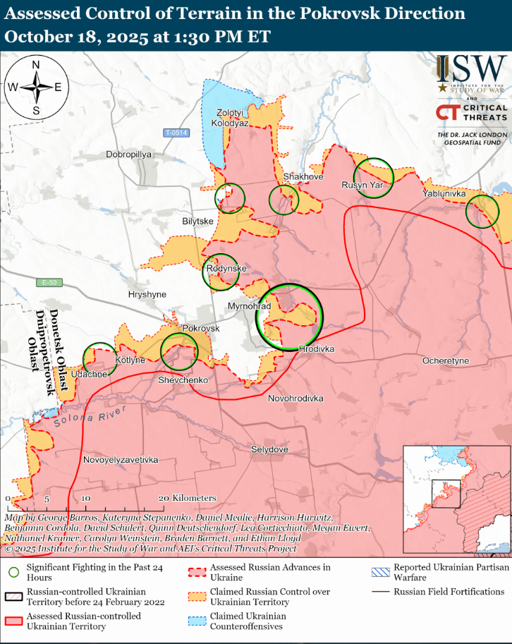 ВСУ успешно уничтожают российские ДРГ, которые пытаются проникнуть в Покровск, - ISW