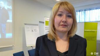 Ірина Сушко, виконавчий директор ГО Європа без бар’єрів Kiewer Gespräche zum Thema Migration als europäische Herausforderung