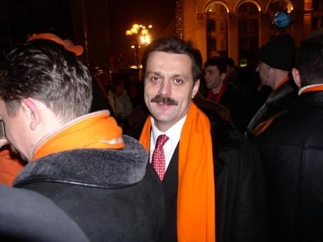 "Помаранчевий" Андрій Деркач після перемоги Ющенка