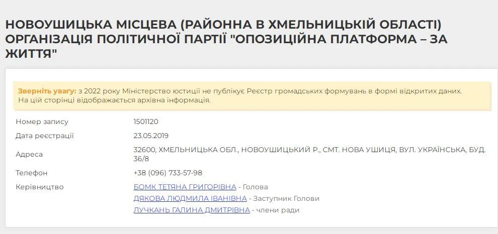 Профіль з платформи Clarity