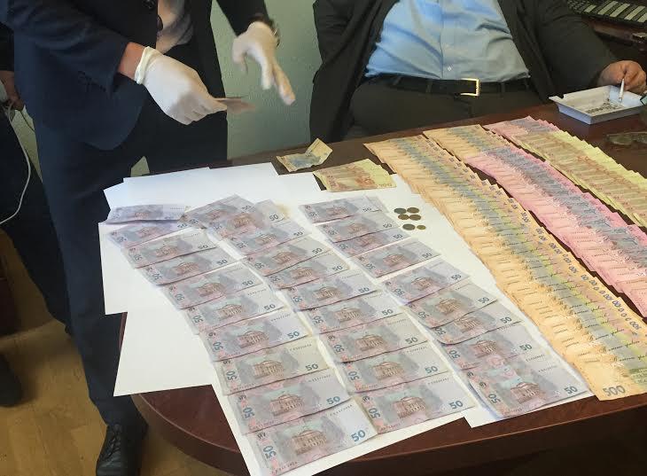 Знайдені у Голіка 40 тисяч.Фото прес-служби Рівненської області