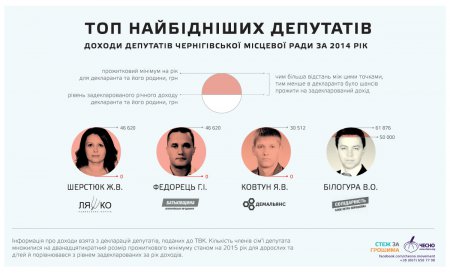 Принцы и нищие: журналисты изучили декларации депутатов Черниговского горсовета Принцы и нищие: журналисты изучили декларации депутатов Черниговского горсовета
