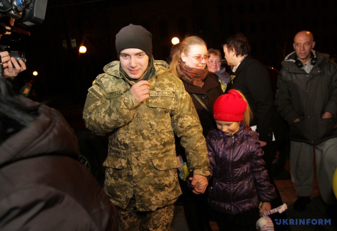 Олександр Макух із донькою Олександр Макух із донькою