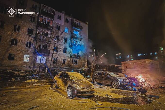 Атака РФ на Запоріжжя та Харків: ДСНС опублікувала фото наслідків
