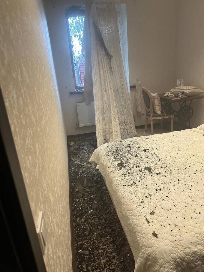 As a result of Russian shelling in the Nikopol district, a person was injured, and a fire broke out