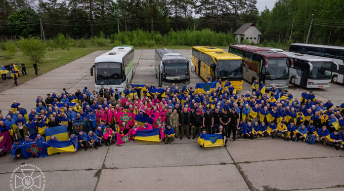 У СБУ продемонстрували унікальні фото та відео з останнього обміну полоненими