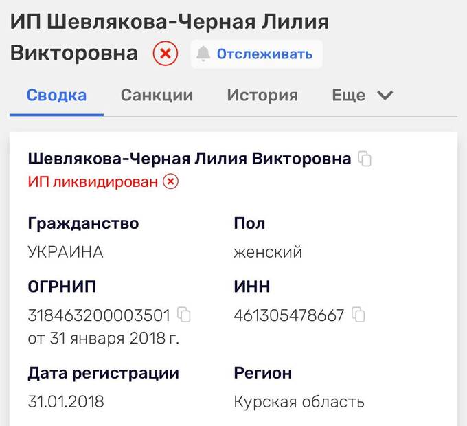 Шевлякова-Черная Лилия