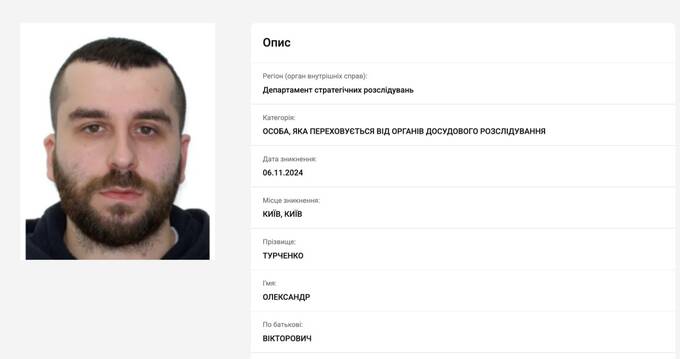 Стримз кэпитал, Александр Турченко, розыск